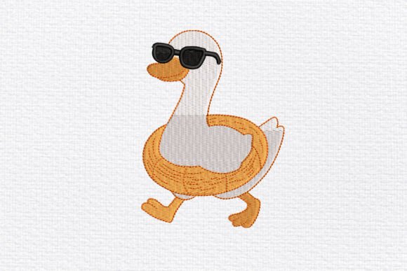 Cool Duck with Float Embroidery: A Pro Review