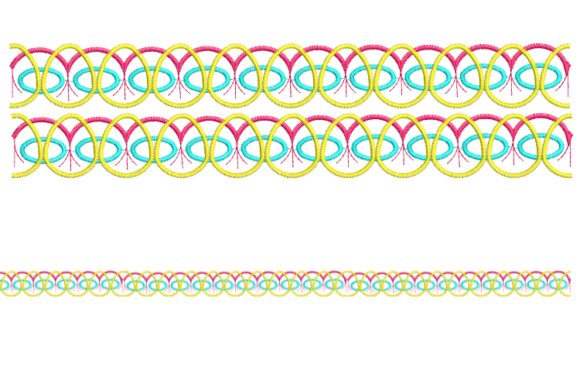 Elegant Embroidery Borders with Motifs Review