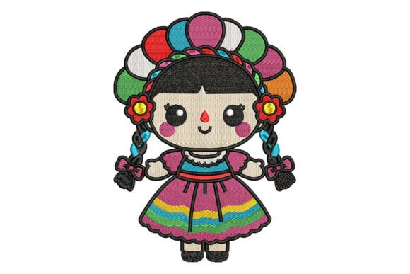 Mexican Doll Embroidery Design Review