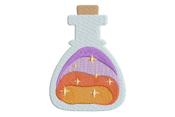 Mystical Potion Bottle Embroidery Review
