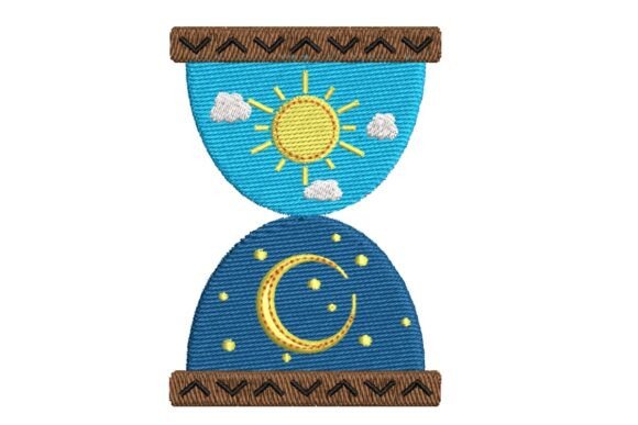 Review: Day and Night Hourglass Embroidery Design