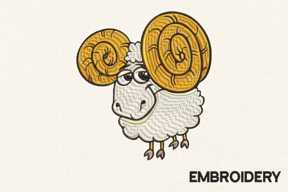 Review: Funny Sheep Embroidery Design for Craft Fairs