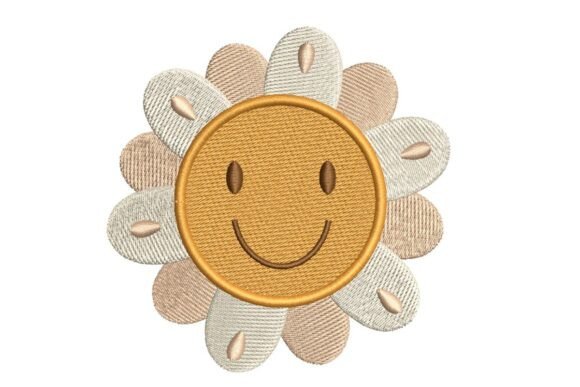 Review: Happy Daisy Face Embroidery Design