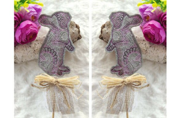 Review: ITH Bunny Mandala Zentangle for Apparel