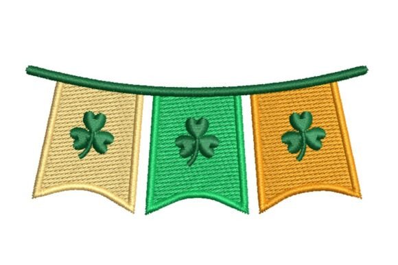 Review: Lucky Shamrock Bunting Banner Design