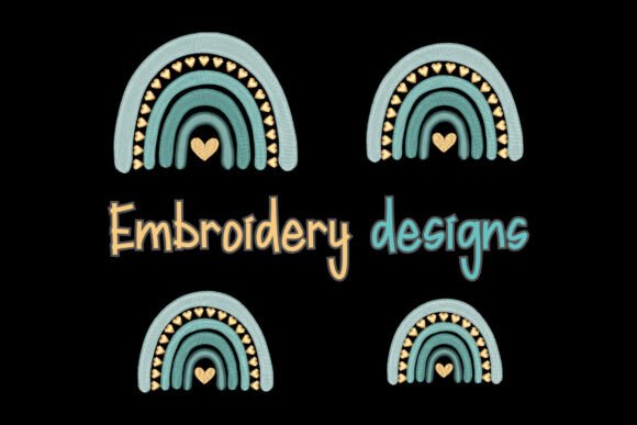 Reviewing Adorable Rainbow Embroidery for Craft Fairs