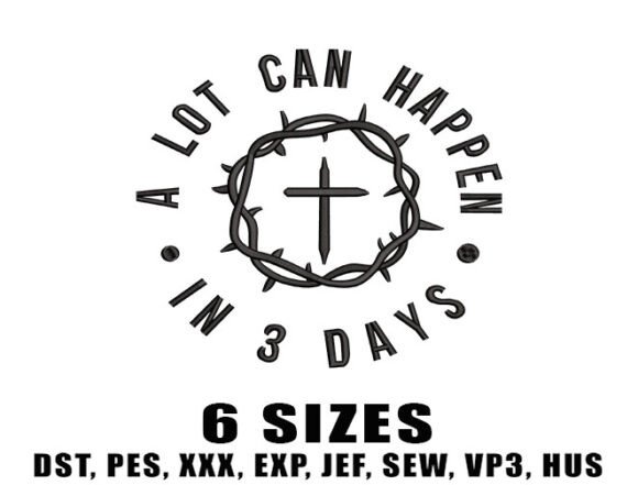 Reviewing the A Lot Can Happen Embroidery Design